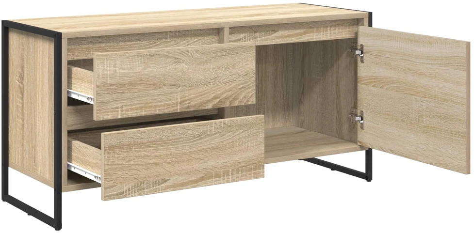 TV staliukas Televizoriaus spintelė 100 x 36 x 49.5 cm Sonoma ąžuolas