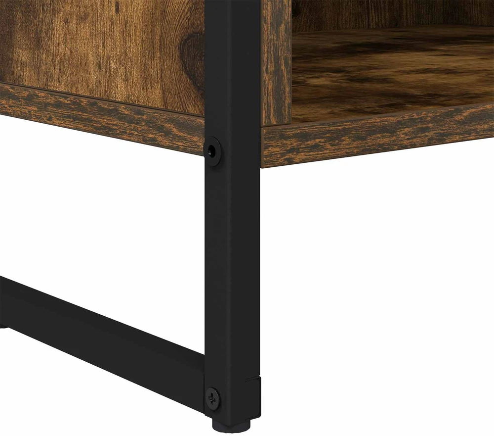 TV staliukas Televizoriaus spintelė 100 x 36.5 x 30.5 cm Dūminio ąžuolo