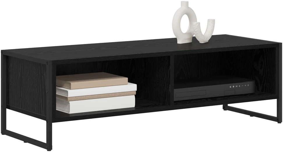 TV staliukas Televizoriaus spintelė 100 x 36.5 x 30.5 cm Juodas ąžuolas