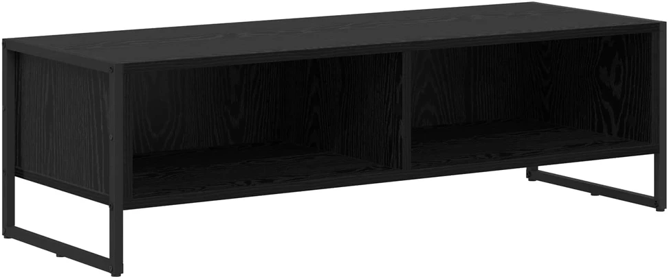 TV staliukas Televizoriaus spintelė 100 x 36.5 x 30.5 cm Juodas ąžuolas