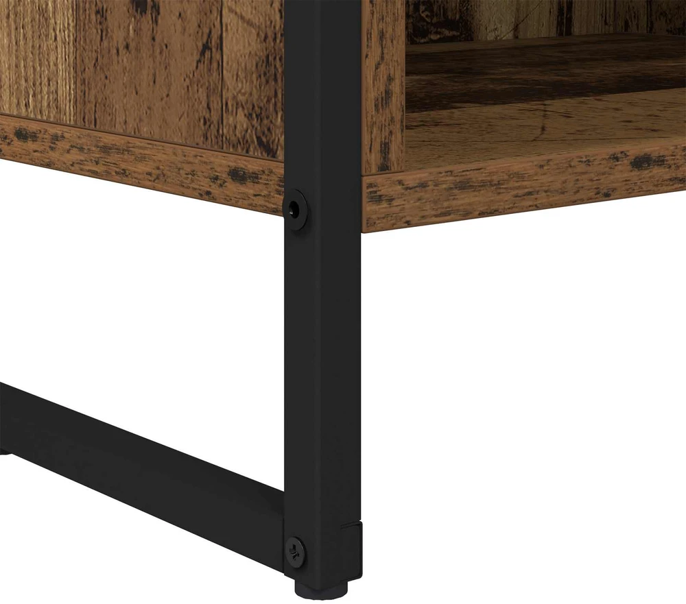 TV staliukas Televizoriaus spintelė 100 x 36.5 x 30.5 cm Senovinis medis