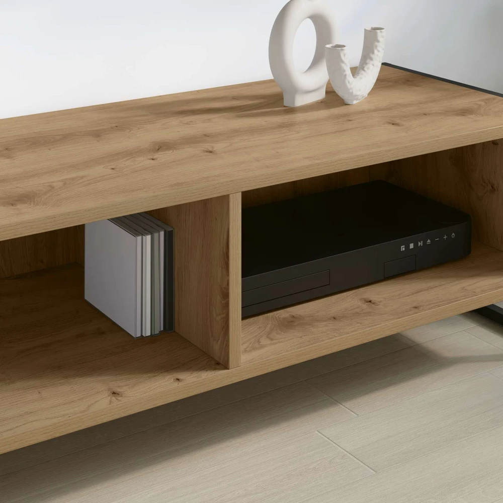 TV staliukas Televizoriaus spintelė 100 x 36.5 x 30.5 cm Artisano ąžuolo