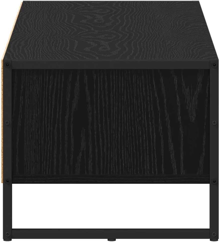 TV staliukas Televizoriaus spintelė 100 x 36.5 x 30.5 cm Juodas ąžuolas