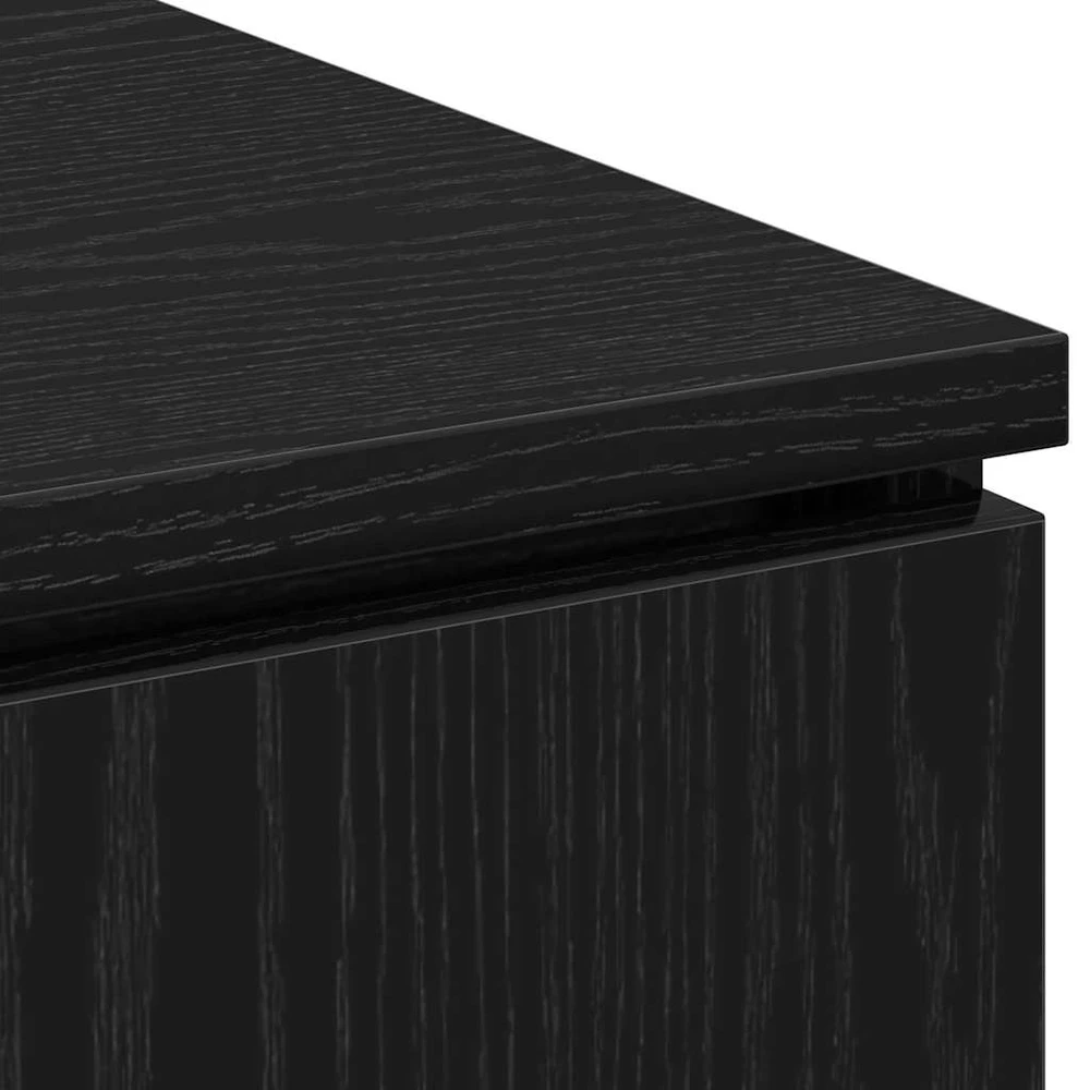 TV staliukas Televizoriaus spintelė 100 x 38 x 49 cm Juodas ąžuolas