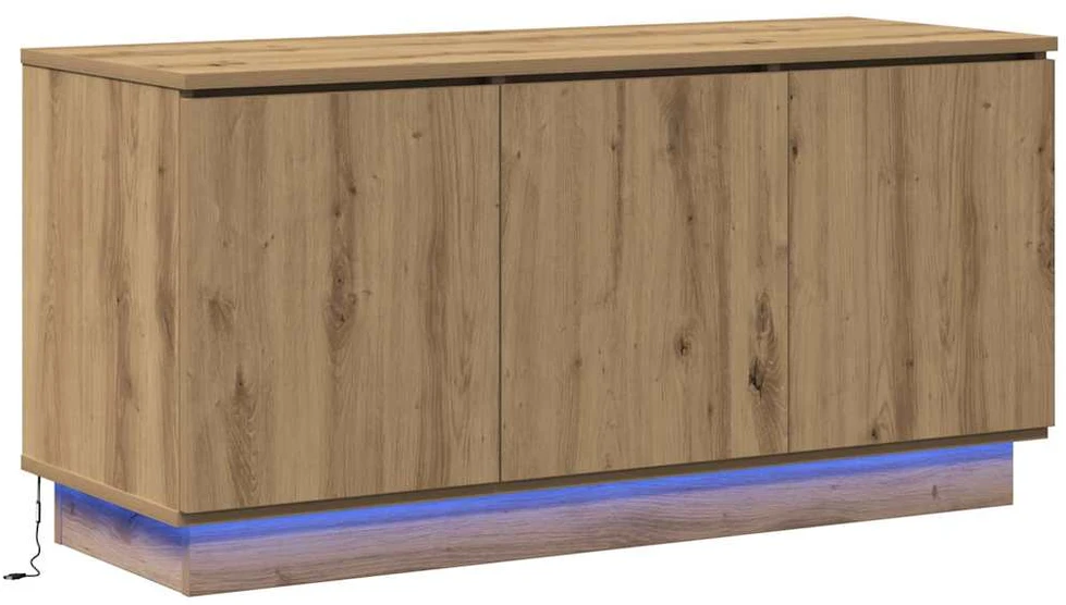 TV staliukas Televizoriaus spintelė 100 x 38 x 49 cm Amatininkų ąžuolas