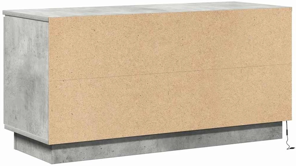 TV staliukas Televizoriaus spintelė 100 x 38 x 49 cm Betono pilka