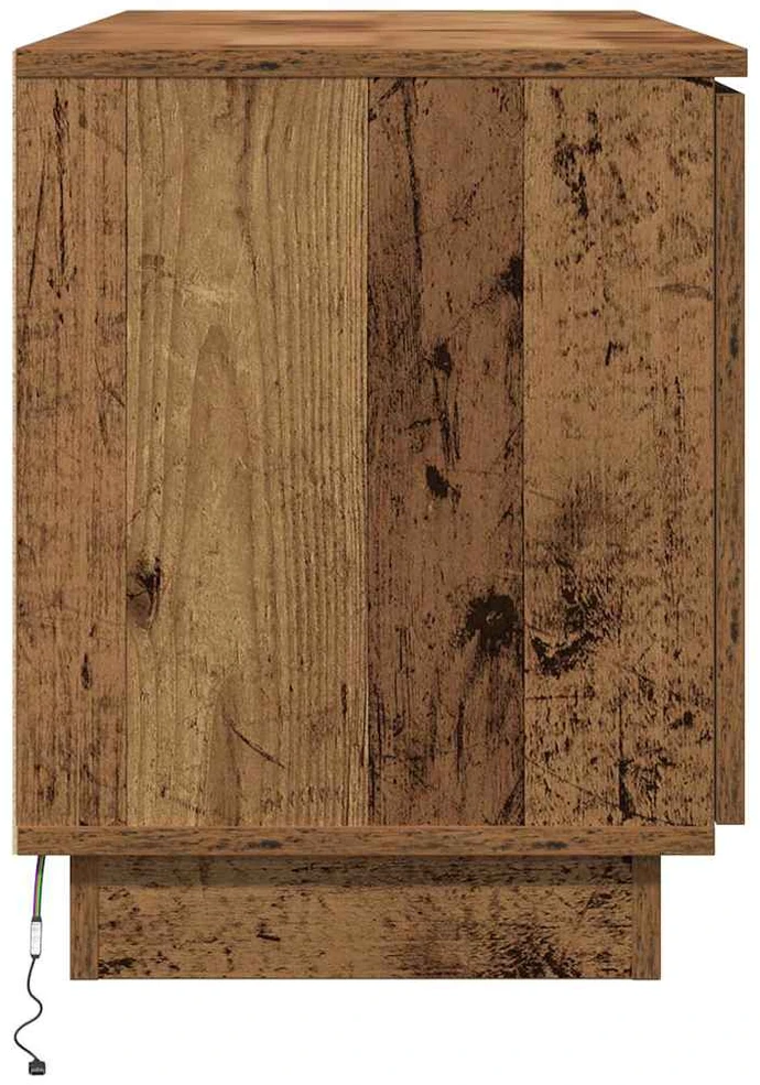 TV staliukas Televizoriaus spintelė 100 x 38 x 49 cm Senovinis medis