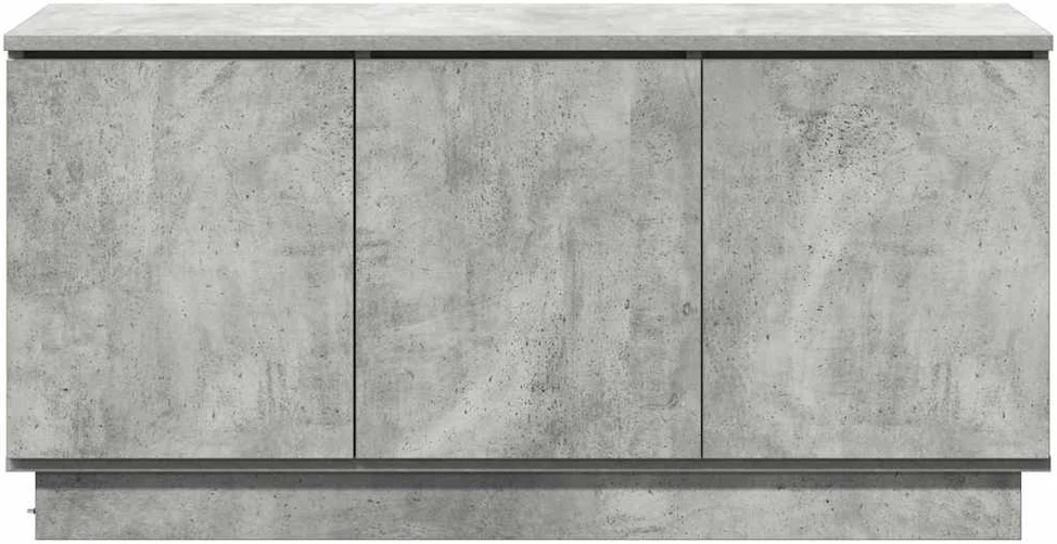 TV staliukas Televizoriaus spintelė 100 x 38 x 49 cm Betono pilka