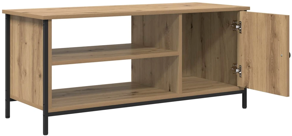 TV staliukas Televizoriaus spintelė 100 x 40 x 45 cm Amatininkų ąžuolas
