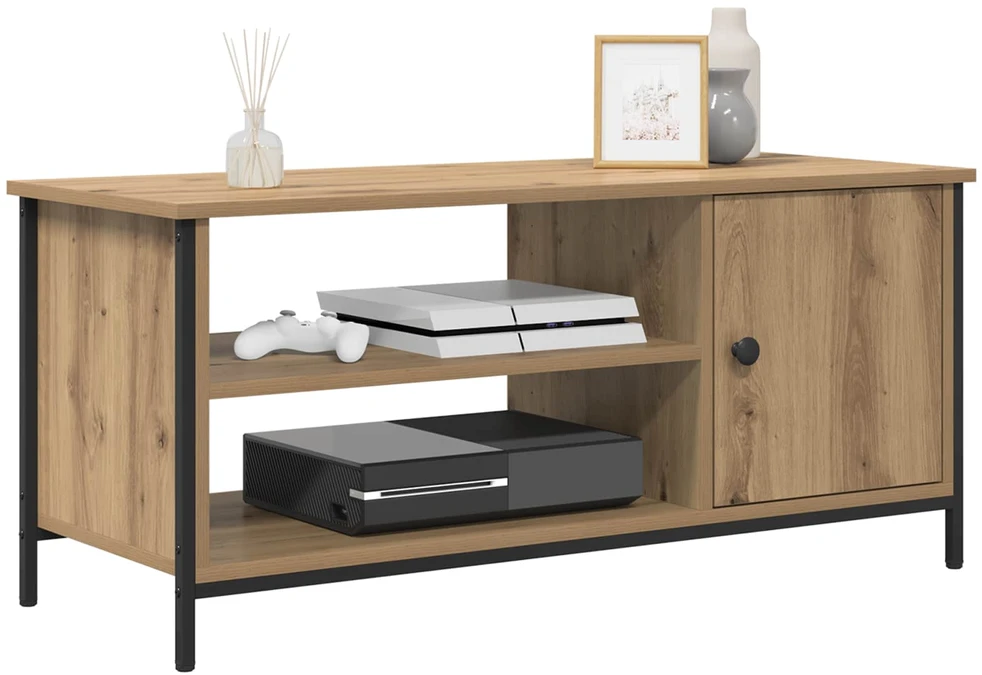 TV staliukas Televizoriaus spintelė 100 x 40 x 45 cm Amatininkų ąžuolas