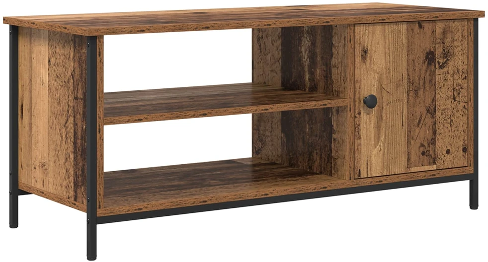 TV staliukas Televizoriaus spintelė 100 x 40 x 45 cm Senovinis medis