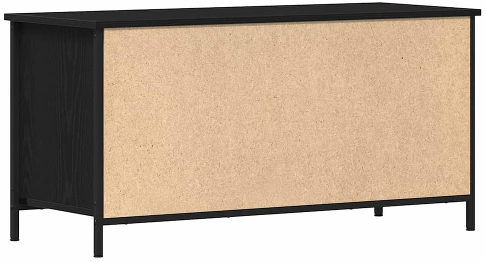 TV staliukas Televizoriaus spintelė 100 x 40 x 50 cm juoda ąžuolo