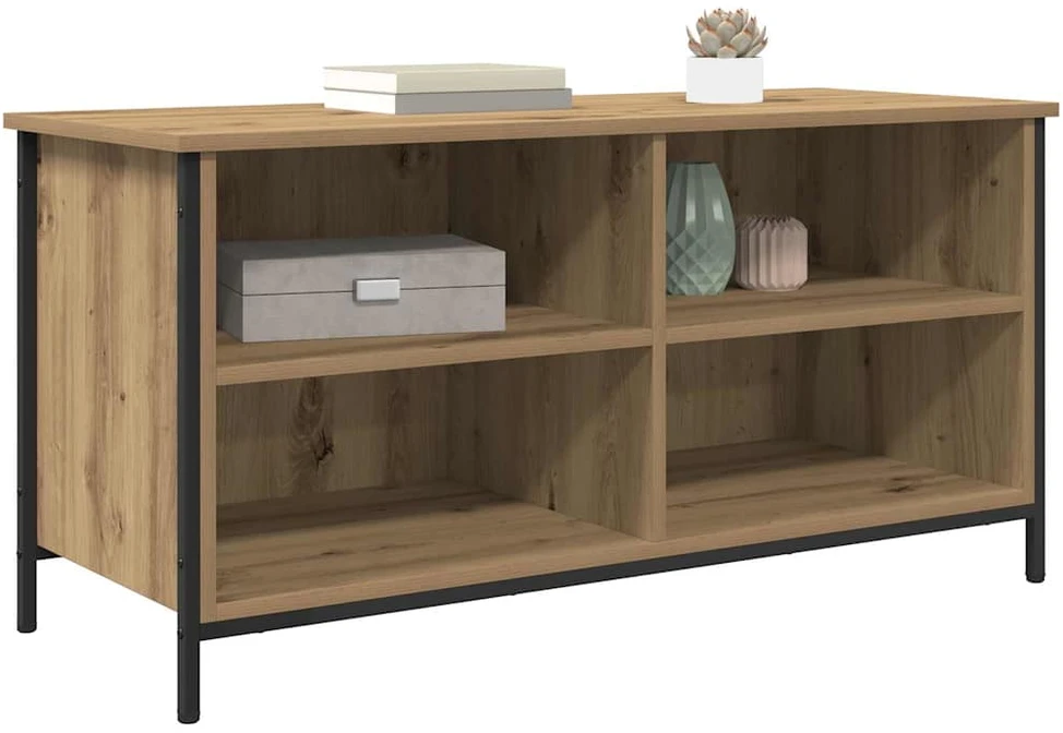 TV staliukas Televizoriaus spintelė 100 x 40 x 50 cm Amatininkų ąžuolas