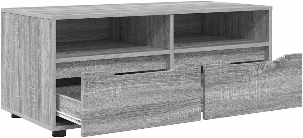 TV staliukas Televizoriaus spintelė 100 x 48 x 43 cm Pilkas Sonoma