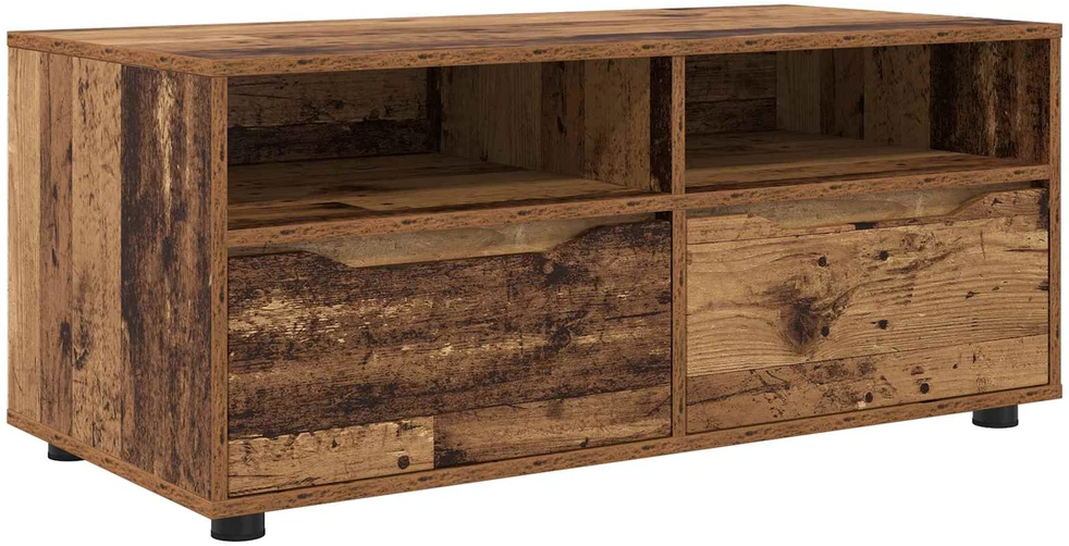 TV staliukas Televizoriaus spintelė 100 x 48 x 43 cm Senovinis medis