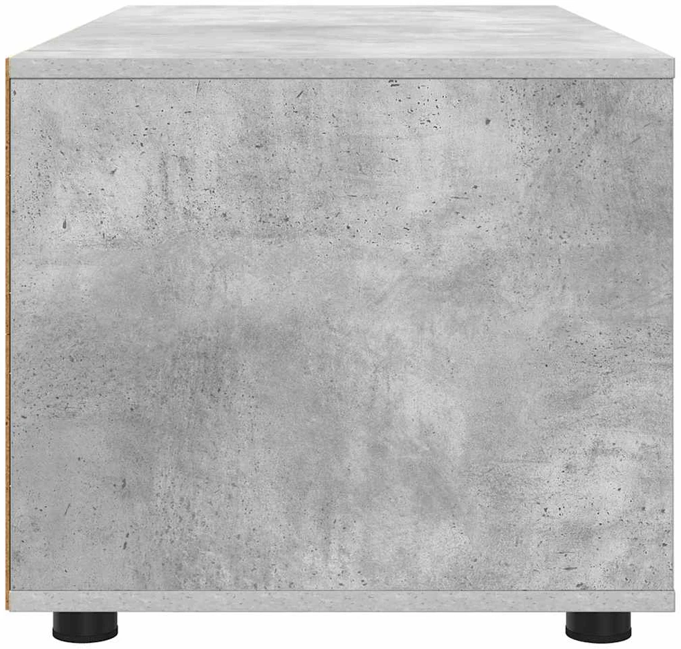 TV staliukas Televizoriaus spintelė 100 x 48 x 43 cm Betono pilka