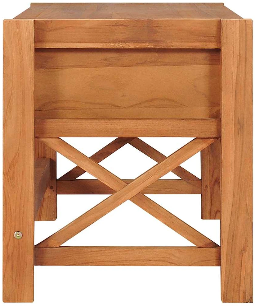 TV staliukas Televizoriaus spintelė, 100x40x45cm, tikmedžio mediena