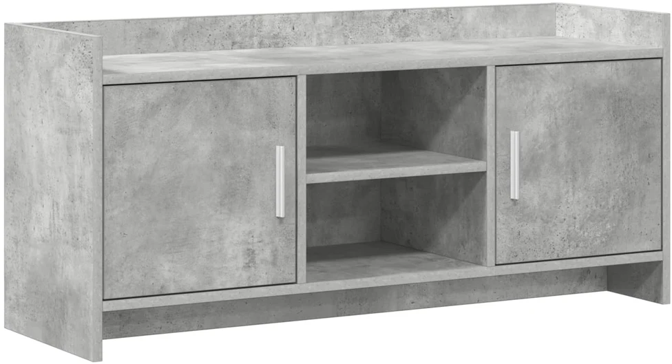 TV staliukas Televizoriaus spintelė 102 x 33 x 47 cm Betono pilka