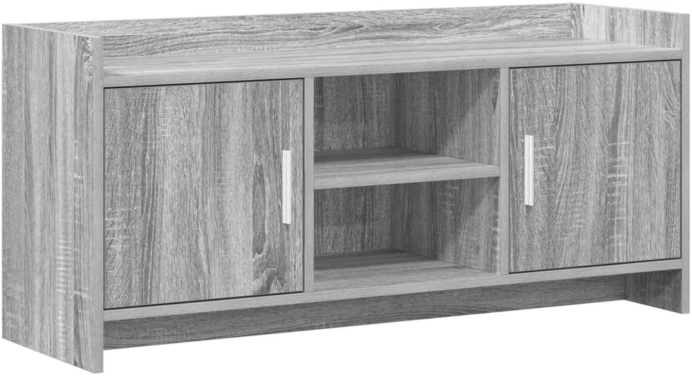 TV staliukas Televizoriaus spintelė 102 x 33 x 47 cm Pilka Sonoma