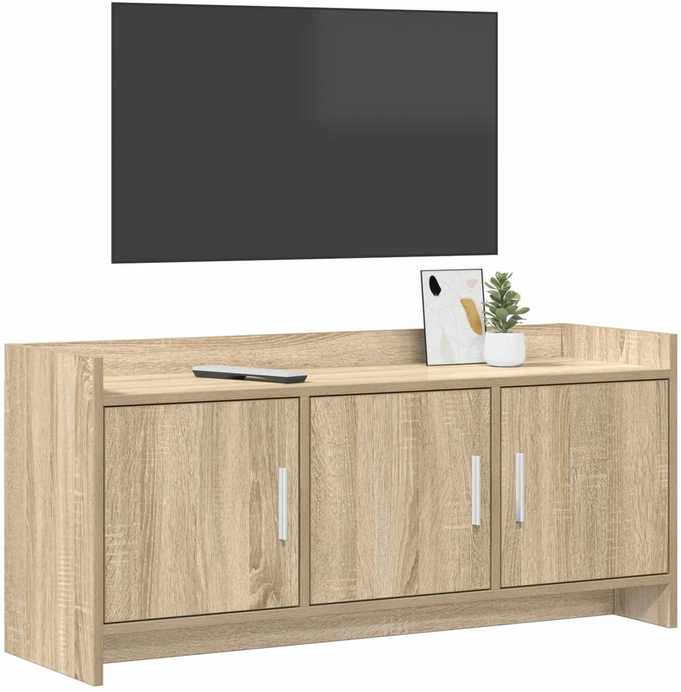 TV staliukas Televizoriaus spintelė 102 x 33 x 47 cm Sonoma ąžuolas