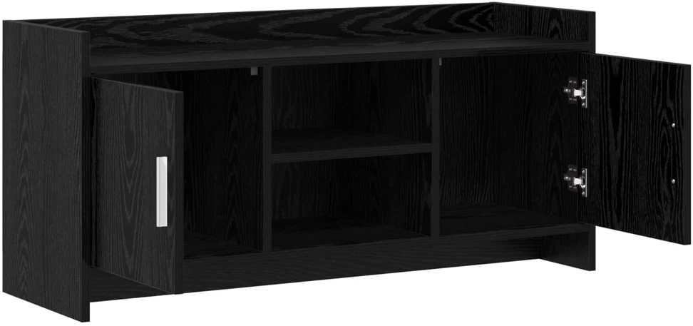 TV staliukas Televizoriaus spintelė 102 x 33 x 47 cm Juodojo ąžuolo