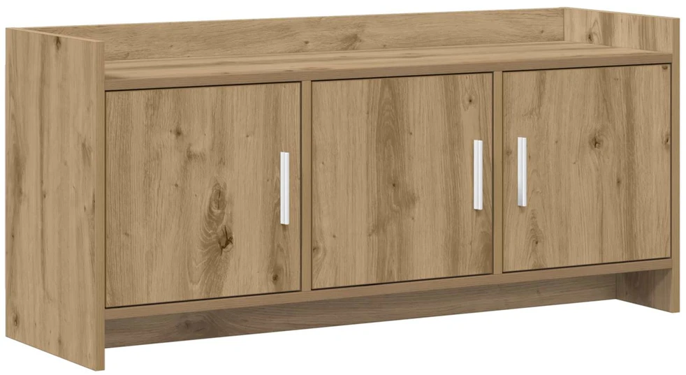 TV staliukas Televizoriaus spintelė 102 x 33 x 47 cm Artisano ąžuolo