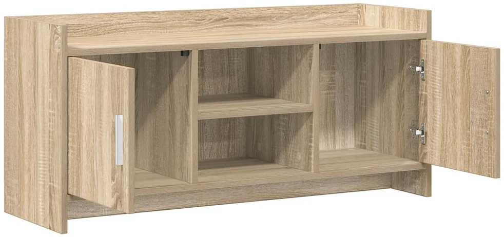 TV staliukas Televizoriaus spintelė 102 x 33 x 47 cm Sonoma ąžuolas
