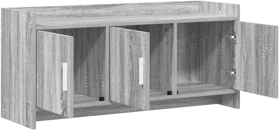 TV staliukas Televizoriaus spintelė 102 x 33 x 47 cm Pilka Sonoma