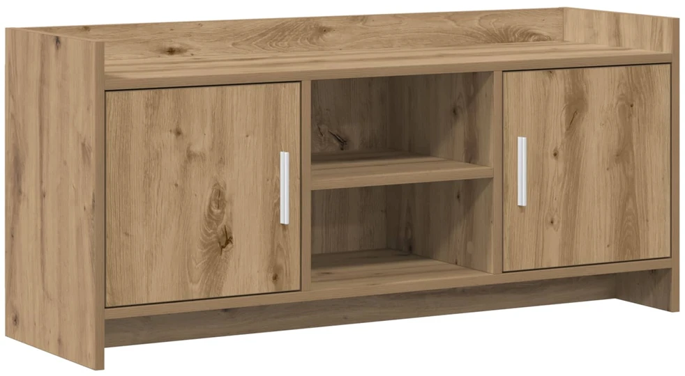 TV staliukas Televizoriaus spintelė 102 x 33 x 47 cm Artisano ąžuolo