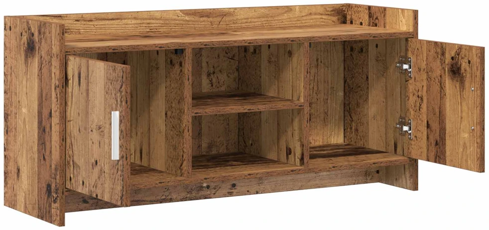 TV staliukas Televizoriaus spintelė 102 x 33 x 47 cm Sendintos medienos