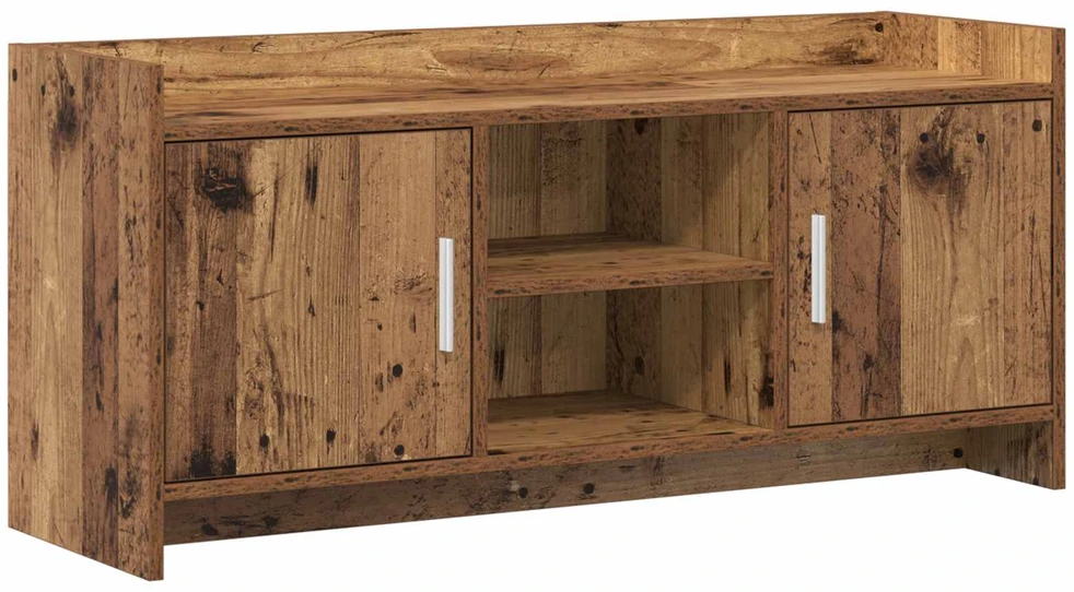 TV staliukas Televizoriaus spintelė 102 x 33 x 47 cm Sendintos medienos