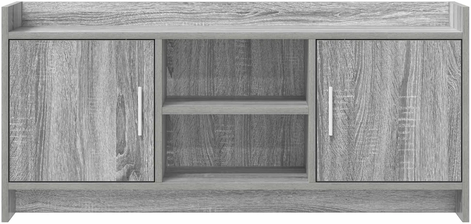TV staliukas Televizoriaus spintelė 102 x 33 x 47 cm Pilka Sonoma
