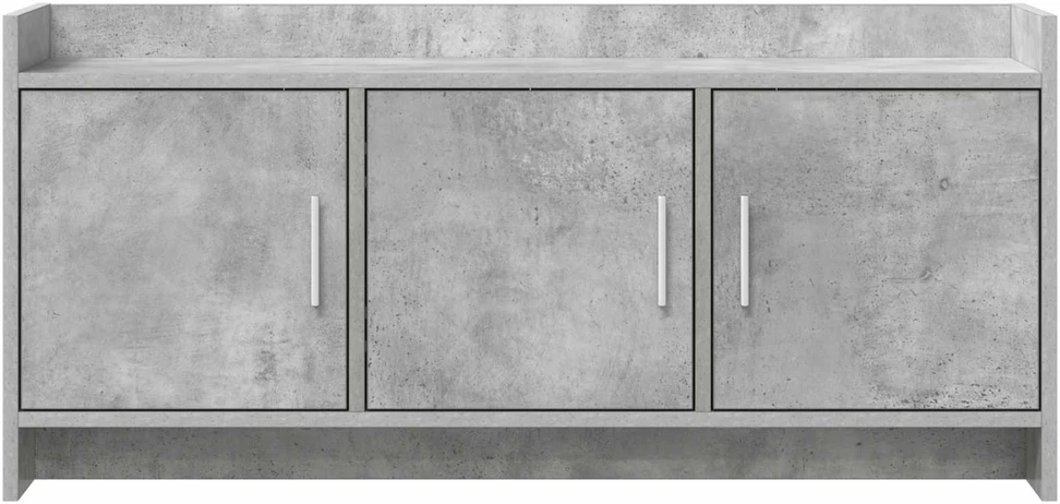 TV staliukas Televizoriaus spintelė 102 x 33 x 47 cm Betono pilka