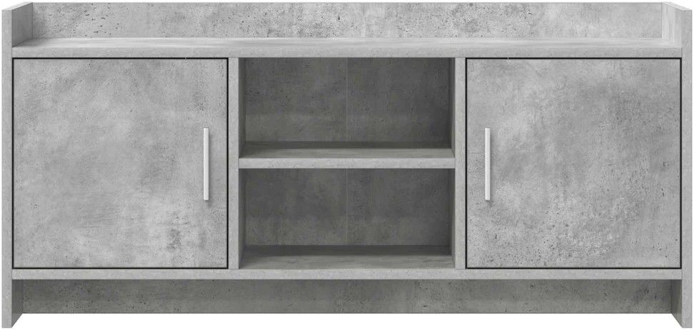 TV staliukas Televizoriaus spintelė 102 x 33 x 47 cm Betono pilka