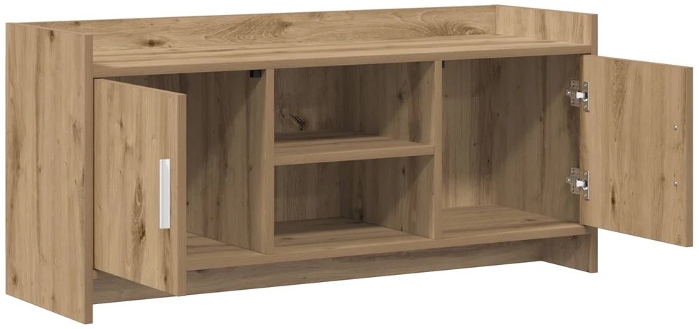 TV staliukas Televizoriaus spintelė 102 x 33 x 47 cm Artisano ąžuolo
