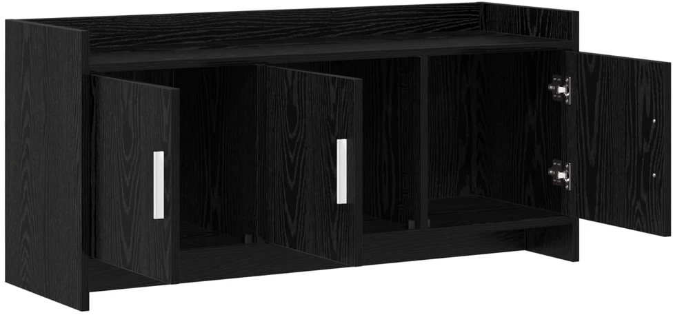 TV staliukas Televizoriaus spintelė 102 x 33 x 47 cm Juodojo ąžuolo