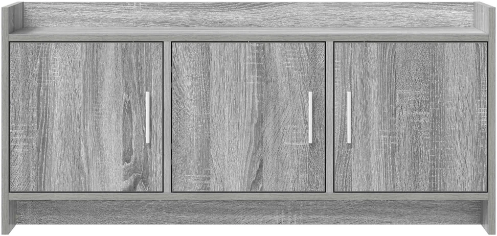 TV staliukas Televizoriaus spintelė 102 x 33 x 47 cm Pilka Sonoma