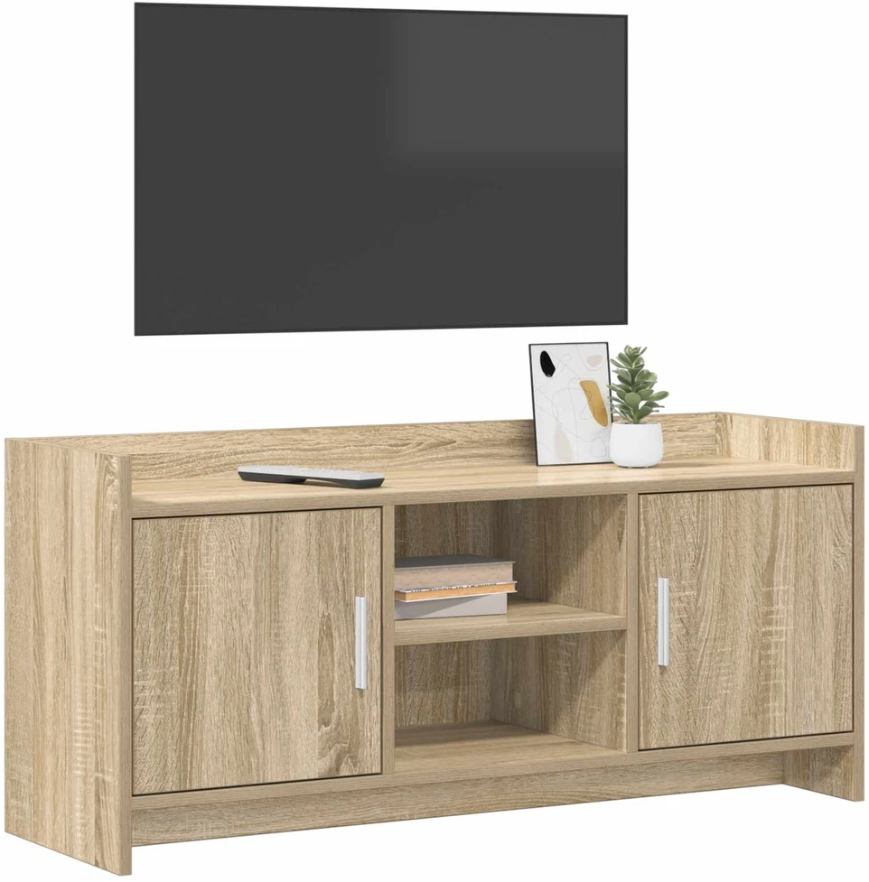 TV staliukas Televizoriaus spintelė 102 x 33 x 47 cm Sonoma ąžuolas