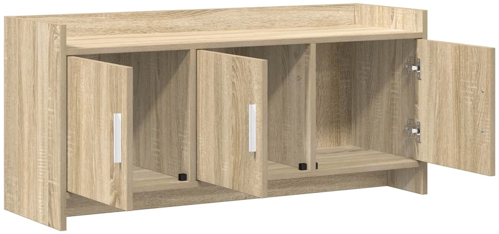 TV staliukas Televizoriaus spintelė 102 x 33 x 47 cm Sonoma ąžuolas