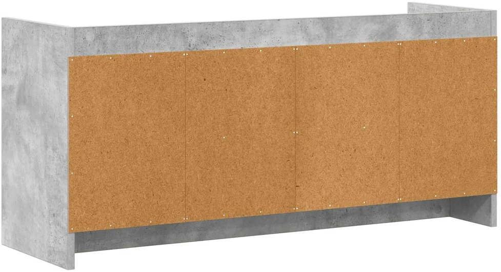 TV staliukas Televizoriaus spintelė 102 x 33 x 47 cm Betono pilka