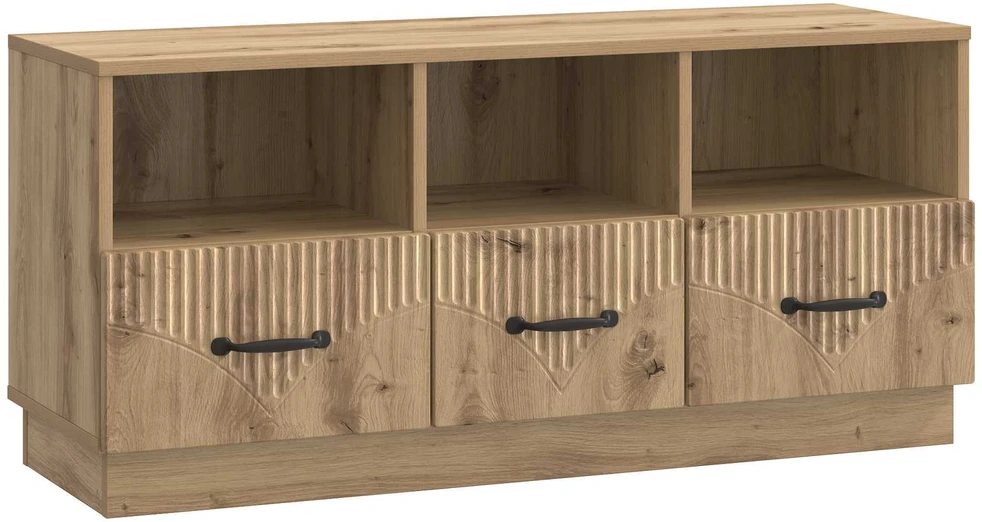 TV staliukas Televizoriaus spintelė 102 x 34,5 x 47 cm Artisano ąžuolo