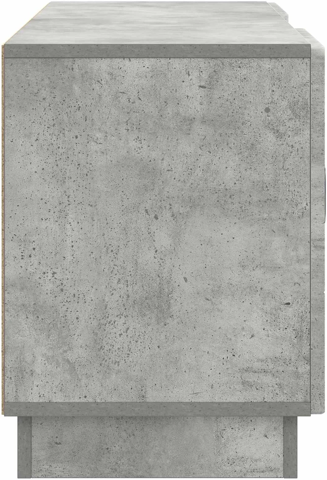 TV staliukas Televizoriaus spintelė 102 x 34,5 x 47 cm Betono pilka
