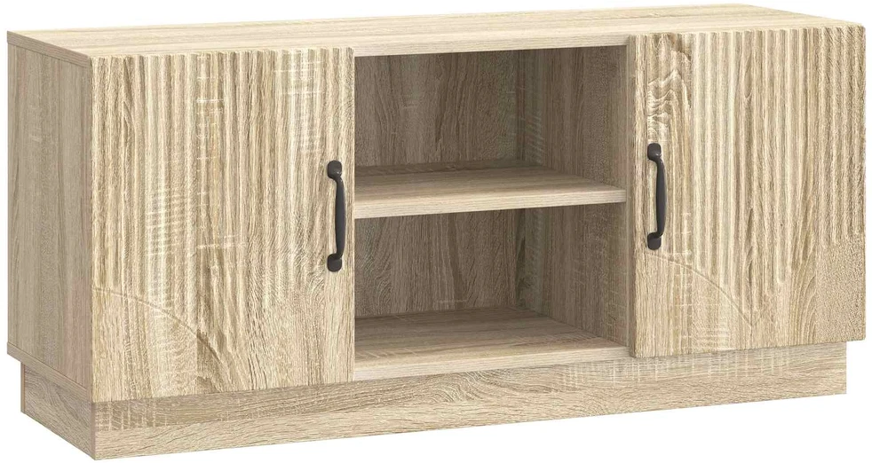 TV staliukas Televizoriaus spintelė 102 x 34,5 x 47 cm Sonoma ąžuolas