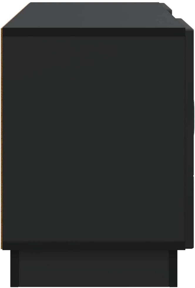 TV staliukas Televizoriaus spintelė 102 x 34,5 x 47 cm Juoda