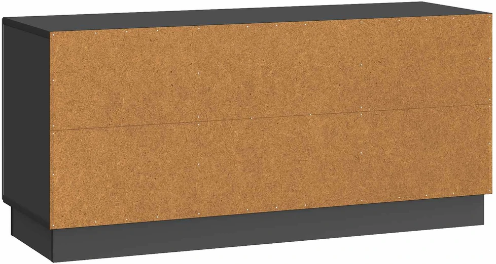 TV staliukas Televizoriaus spintelė 102 x 34,5 x 47 cm Juoda