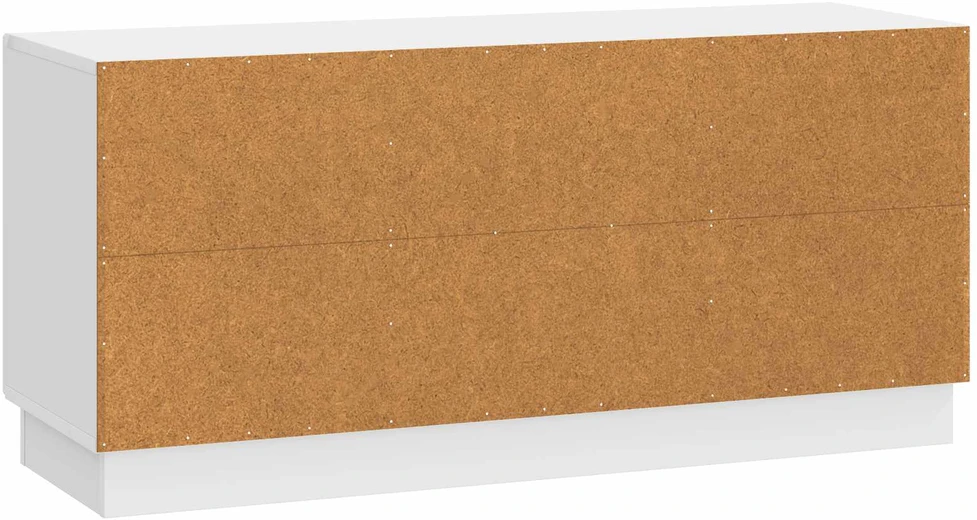 TV staliukas Televizoriaus spintelė 102 x 34,5 x 47 cm Itin blizgi balta