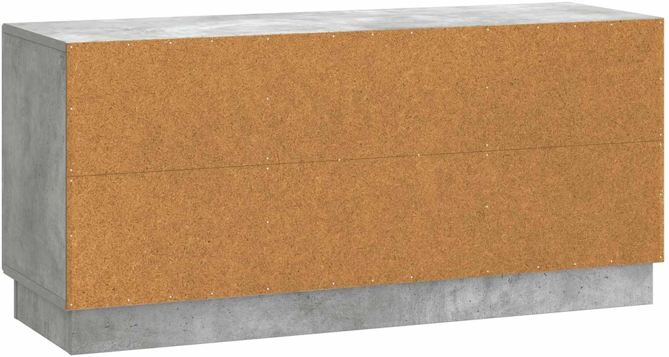 TV staliukas Televizoriaus spintelė 102 x 34,5 x 47 cm Betono pilka