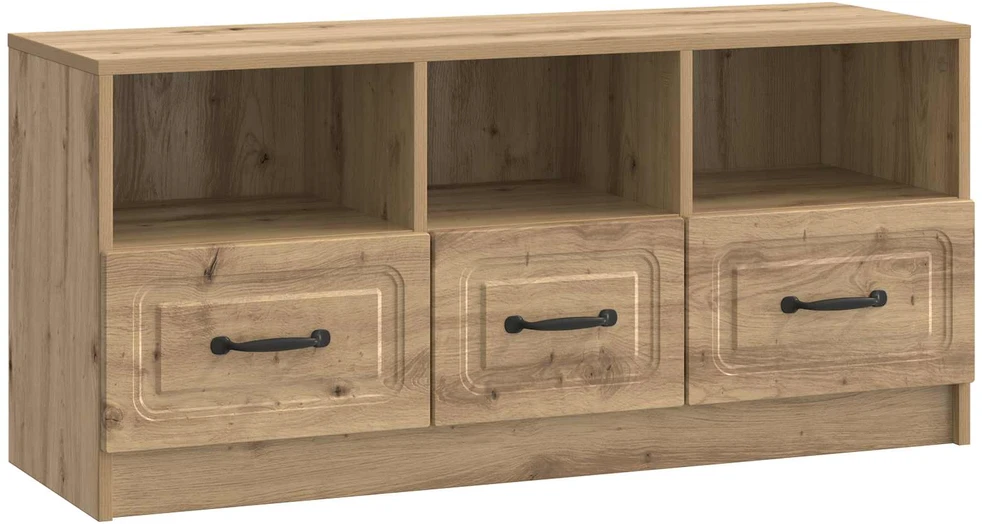 TV staliukas Televizoriaus spintelė 102 x 34,5 x 47 cm Artisano ąžuolo