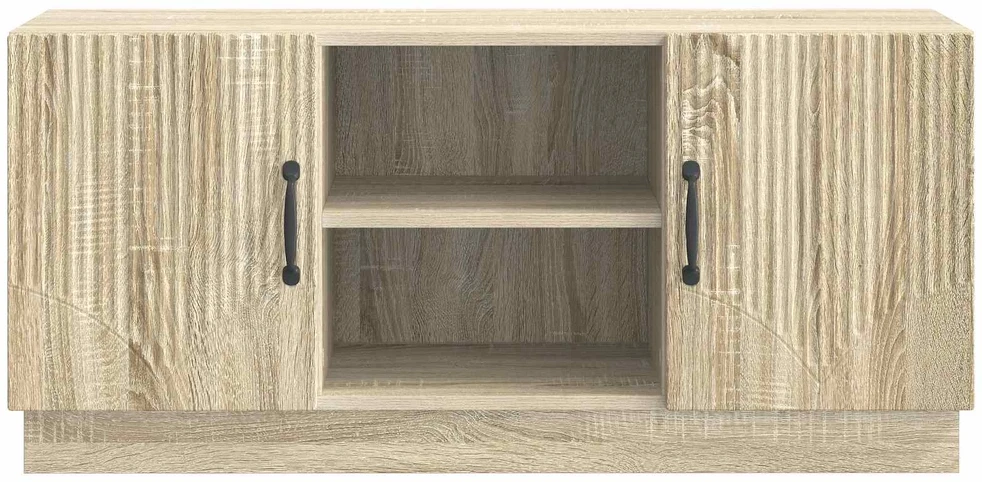 TV staliukas Televizoriaus spintelė 102 x 34,5 x 47 cm Sonoma ąžuolas