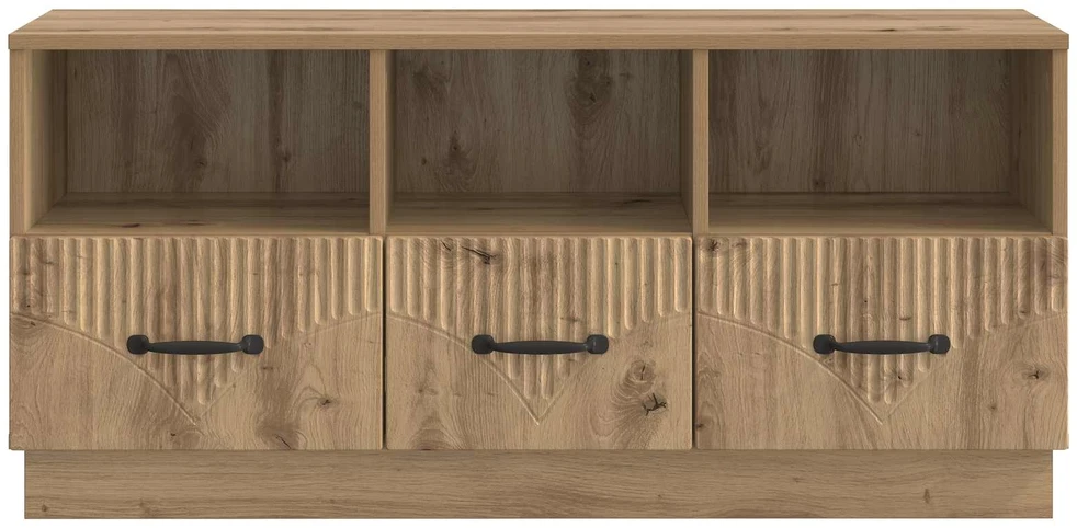TV staliukas Televizoriaus spintelė 102 x 34,5 x 47 cm Artisano ąžuolo